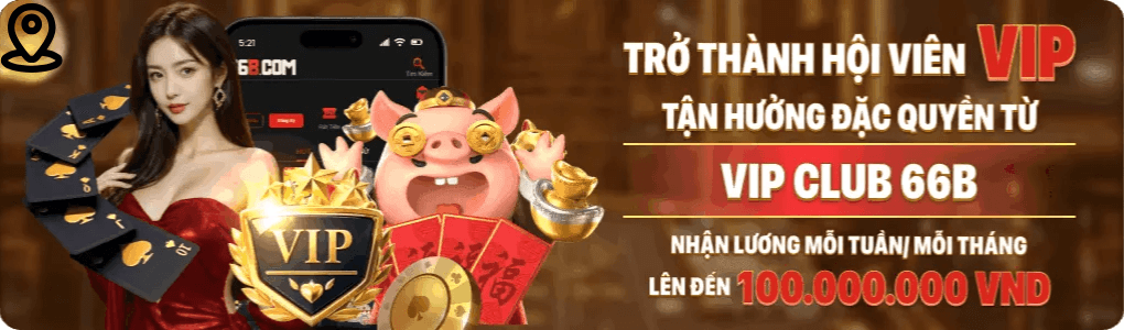 Thưởng hội viên vip tại trang chủ 66b07 com